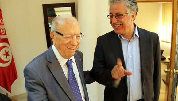 حمّة الهمّامي " الفاسق " الذي أوصل الباجي قائد السبسي إلى قصر قرطاج